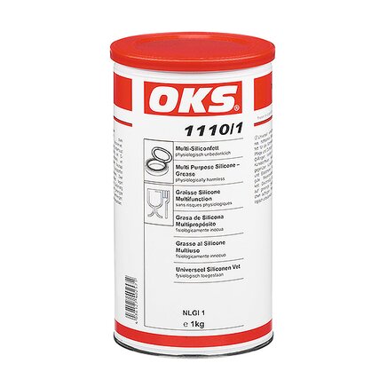 Exemplary representation: OKS 1110 - multi-silicone grease (NSF H1) (can)